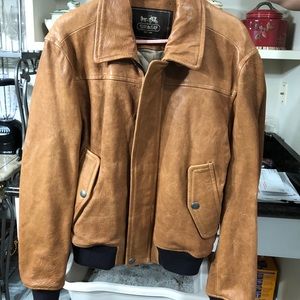 Authentic COACH leather bomber (MENS)